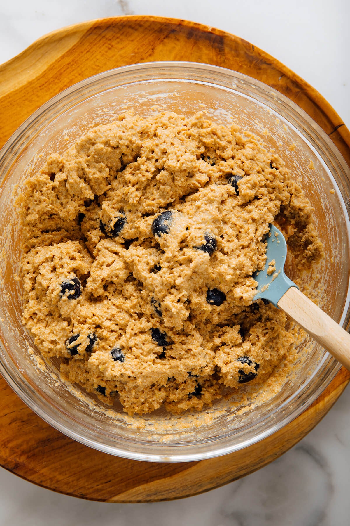 bran muffin batter