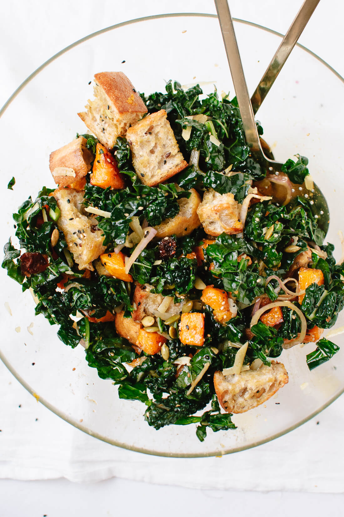 Winter panzanella recipe