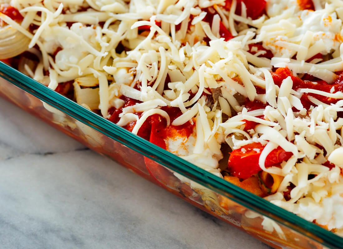 ziti before baking